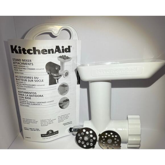 KitchenAid
KitchenAid Food
Grinder Attachment - Picture 3 of 3